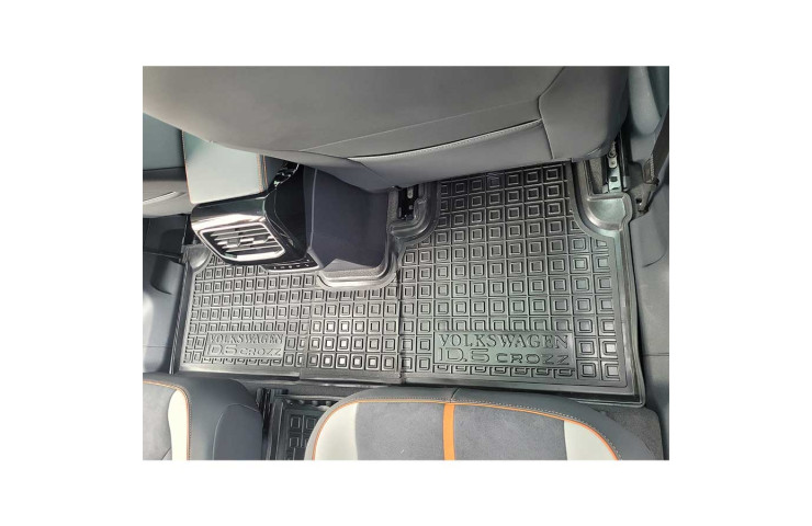 Комплект гумових килимків в салон Volkswagen ID.6 (Crozz) 2020- 